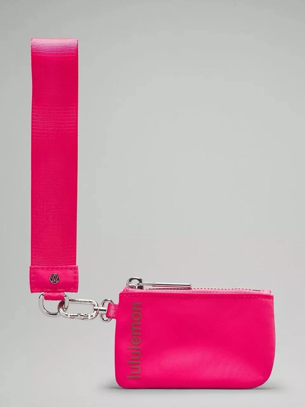 Lululemon Dual Pouch Wristlet- Ancient Copper/Glaze Pink